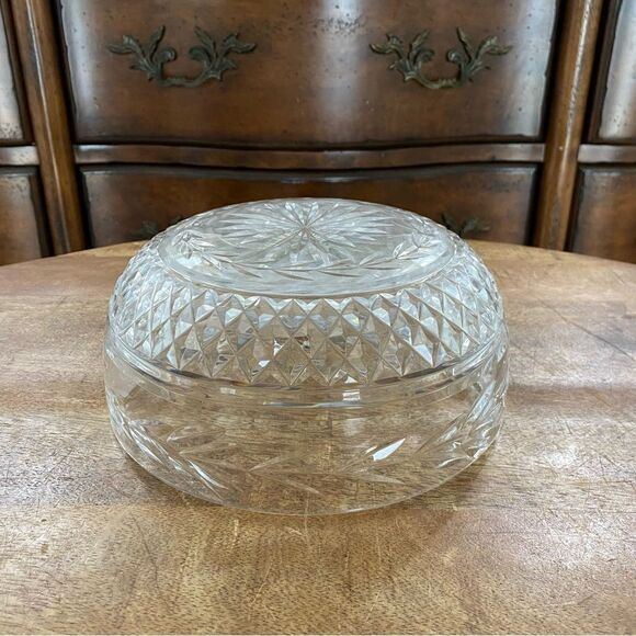 Waterford Crystal decorative Glandore bowl 8” - Picture 3 of 5